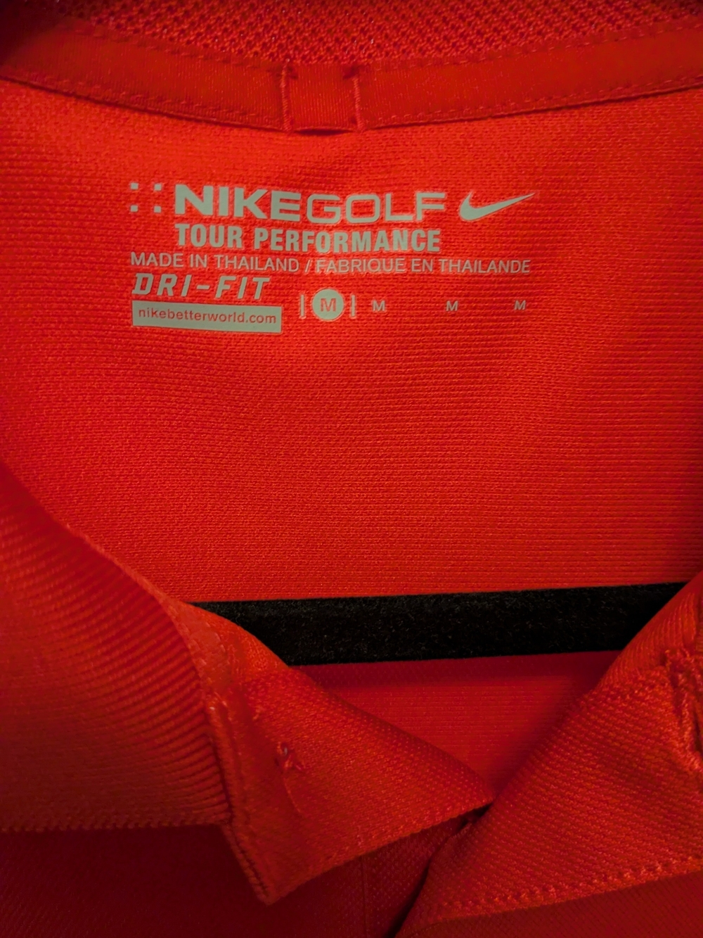 Nike Golf Dri-FIT Tour Performance Men's Polo - Red